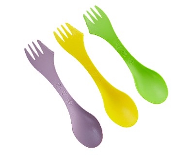167099 Lingura-furculita din plastic ALEANA