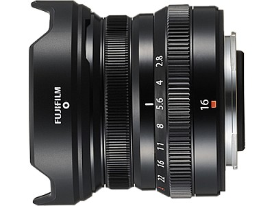Image Fujinon XF16 mm F2.8 R WR Black