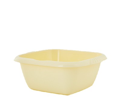 121046 Lighean plastic ALEANA Euro  patrat, 9.0 l