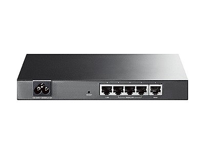 Image 5-port Fast Ethernet Multi-Wan Router for Small Office and Net Cafe, Configurable Ports up to 4 Wan ports, Load Balance, Advanced firewall, Port Bandw