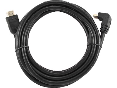 Image Cable HDMI M to HDMI90° M  1.8m  GEMBIRD  CC-HDMI490-6