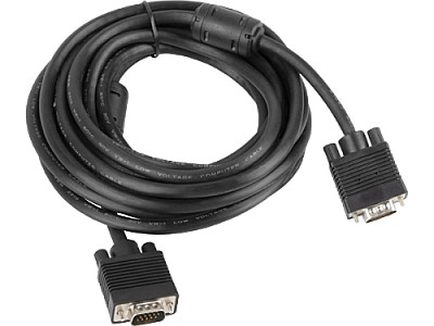 Image Cable VGA  M/M  5m  HD15M/HD15M, LANBERG CA-VGAC-10CC-0050-B