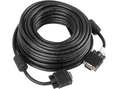 Image Cable VGA  M/M  15m  HD15M/HD15M, LANBERG CA-VGAC-10CC-0150-B