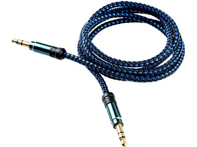 Image Cable jack 3.5mm, 1m, Tellur Blue  TLL311041