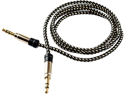 Image Cable jack 3.5mm, 1m, Tellur Golden  TLL311001