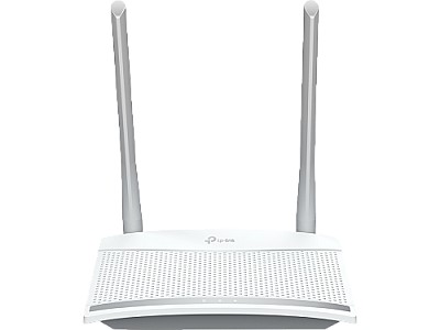 TP-LINK TL-WR820N 300Mbps Wireless N Router, Qualcomm, 2T2R, 2.4GHz, 802.11b/g/n,  1 10/100M WAN + 2 10/100M LAN, 2 External antennas