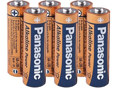 Image 40972 Baterie Panasonic Alkaline Power, AAA Blister x 4 + 2 GRATIS,  R03REB/6B2F
