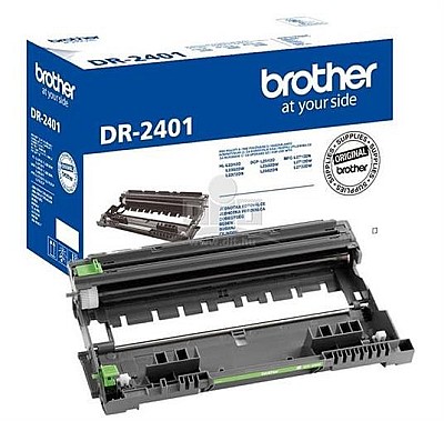 Image Drum Original Brother DR2401 (pentru modelele DCPL2512DYJ1, DCPL2532DWYJ1, 12000 pagini