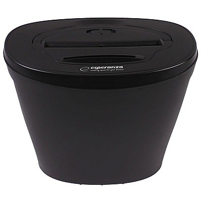 Image Shredder ESPERANZA RAZOR EN103,  Capacity 18 L, Security level P-3 (4x45 mm cross-cut), Shreds CD/DVD discs, Paper, Plastic cards , maximum number of