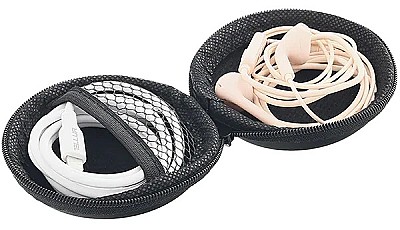 Image Husa pentru casti in-ear, Tellur Black  TLL121935