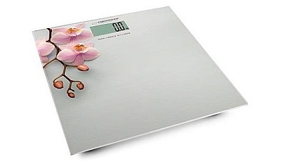 Image Bath Scale Esperanza ORCHID EBS010  Equipped with four high precision Strain Gauge sensors. Capacity 180kg /396LB Division 100 g/0.2LB Power saving la