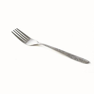 Furculita inox ambalata individual, 19 cm