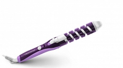 Image Hair Curler Esperanza CLEOPATRA EBL009V Violet; Spiral roller diameter: 19mm; Temperature max.: 180°C; Ceramic coated barrel; Fast heating; Foldable b
