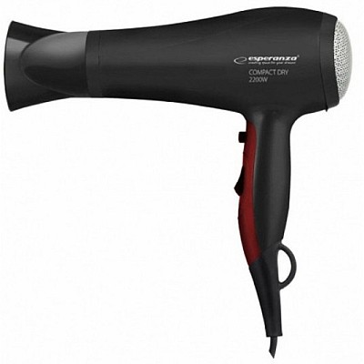 Image Hair Dryer Esperanza PAMELA EBH004K 2200W; 2 speeds; 3 temperature levels