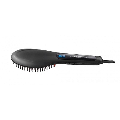 Image Hair Straightener Esperanza BRUSH KELLY EBP006, 50W, 2 in 1 hair straightener & hair-brush, Ceramic plate, size of the straightening bruch: 6x13 cm, L