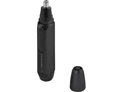 Image Trimmer Esperanza SPIKE EBG004K Nose and Ear , Stainless steel blade gently trims hair from nose and ears. Ergonomic design, Power supply: battery 1 x