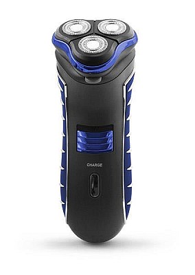 Image Shaver Esperanza RAZOR EBG002B Blue, The shaver is equipped with a trimmer for sideburns and beard, small brush and protection cap.  Indispensable for