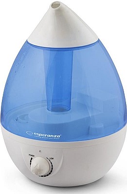 Image Humidifier Esperanza COOL VAPOR EHA005 Tank capacity 2,6 L, Power 25 W, Steam output 300 ml / hr, 8,5 hours of continuous operation without refilling,