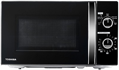 Image Microwave Oven Toshiba MW-MM20P(BK)-P,  20l, 700W, Black, Mechanical control, Ergonomic Handle, 5 power levels, Easy Operation