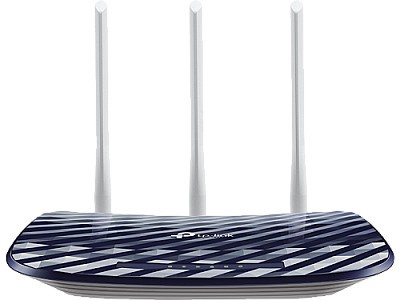 TP-LINK Archer C20  AC750 Dual Band Wireless Router, Mediatek, 433Mbps at 5GHz + 300Mbps at 2.4GHz, 802.11ac/a/b/g/n,1 10/100M WAN + 4 10/100M LAN, Wi