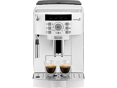 Image Coffee Machine Delonghi ECAM 22.110.W, White, Power output 1450W, water tank capacity 1.8l, detachable with integrated water filter,  suitable for cof