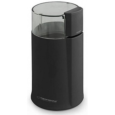 Image Coffee Grinder Esperanza ESPERSSO EKC001K Black, Power 160W, bowl capacity 50g, stainless steal blade