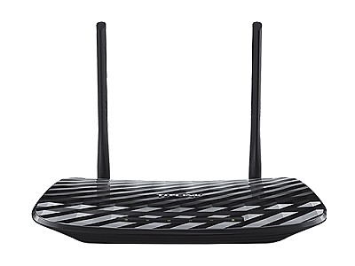 TP-LINK Archer C2  AC750 Dual Band Wireless Gigabit Router, Mediatek+Realtek, 433Mbps at 5GHz + 300Mbps at 2.4GHz, 802.11ac/a/b/g/n, 1 Gigabit WAN + 4