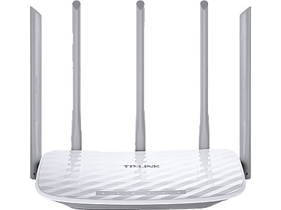 TP-LINK Archer C60  AC1350 Dual Band Wireless Router, Qualcomm, 867Mbps at 5GHz + 450Mbps at 2.4GHz, 802.11ac/a/b/g/n, 1 10/100M WAN + 4 10/100M LAN,