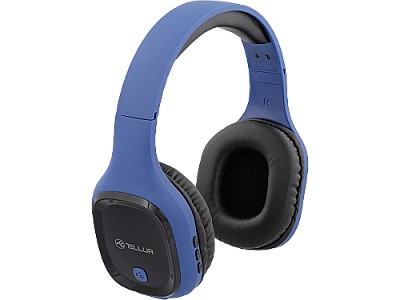 Image Casti Bluetooth, Over-ear, Pulse, Microfon, Timp de joc muzical până la 8h,  Tellur Blue  TLL511281
