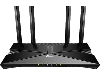 TP-LINK Archer AX20 AX1800 Wi-Fi 6 Router, Broadcom 1.5GHz Quad-Core CPU, 1201Mbps at 5GHz+574Mbps at 2.4GHz, 5 Gigabit Ports, 1 USB 2.0, 4 Antennas,