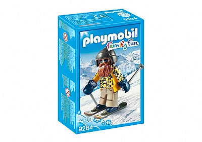 Image PM9284 Skier with Poles