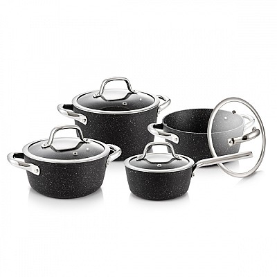 Image 780310 Set cratite PRESIDENT Stone, 8 piese