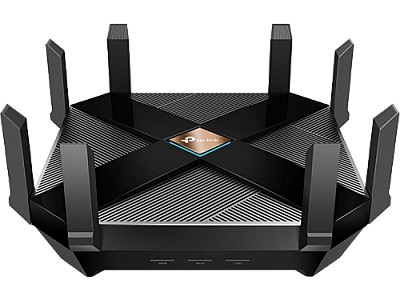 TP-LINK Archer AX6000  AX6000 Dual Band Wi-fi6 Gigabit Router, Broadcom 1.8GHz Quad-core CPU, 4804Mbps at 5GHz + 1148Mbps at 2.4GHz, 802.11aX/ac/a/b/g