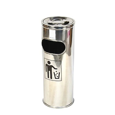 Image Cos gunoi cu scrumiera INOX