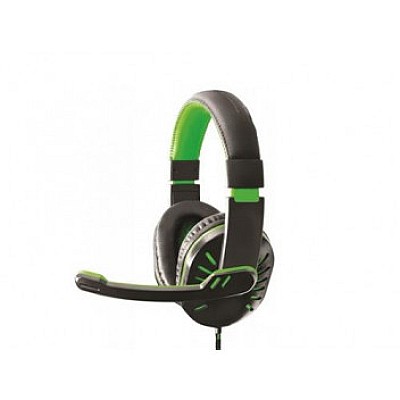 Image Headset Gaming Esperanza CROW Green