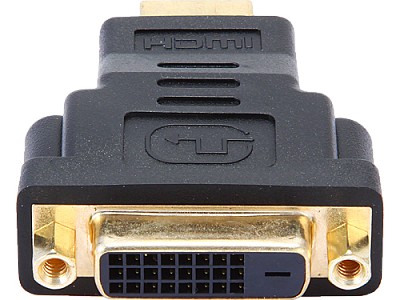 Image Adapter HDMI M to DVI F  DVI-D(24+1) GEMBIRD A-HDMI-DVI-3