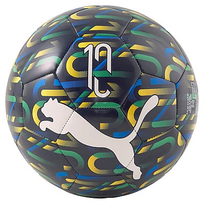 Image Minge Fotbal Puma Neymar Jr Graphic ball, Size 5, 500g, 32-Panel training, Peacoat-Dand-Jelly Bean-White