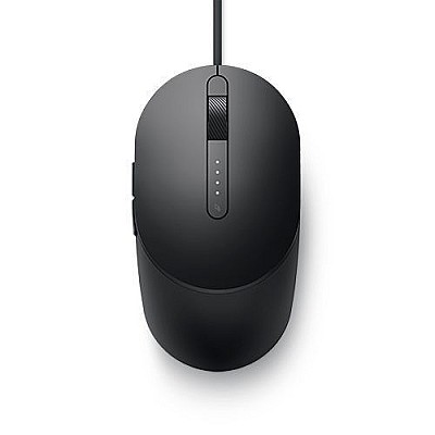 Image Dell Laser Wired Mouse - MS3220 - Black (570-ABHN)