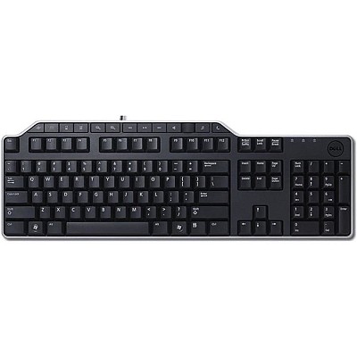 Image Dell KB-522 Wired Business Multimedia USB Keyboard, Black (580-17683)