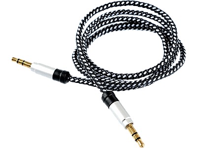 Image Cable jack 3.5mm, 1m, Tellur Silver  TLL311011