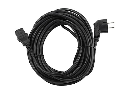 Image Power cord - 10m - GEMBIRD PC-186-VDE-10M, Schuko input / C13 output, VDE approved, Black
