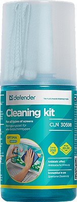 Image Defender LCD/TFT Cleaner + Microfiber cleaning cloth,200ml  (CLN-30598)
