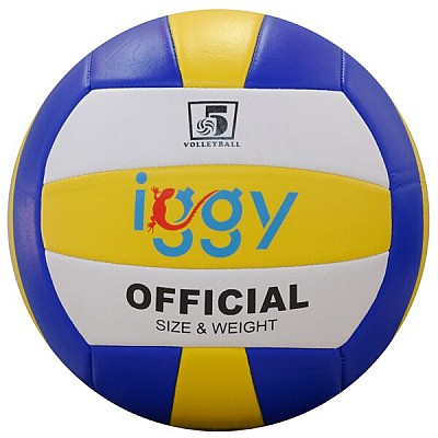 Image Minge Volei IGGY material PVC + cusatura, dimensiune 5, greutate 240grame "IGVB-BASIC"