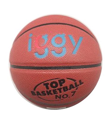 Image Minge Baschet IGGY material premium PU laminat, dimensiune 7,greutate 600 grame "IGBB-PRO"