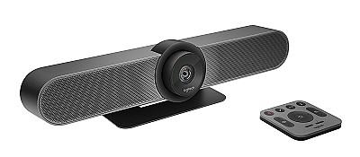 Image Logitech Video Conferencing System MeetUp, 4K Ultra HD (2160p 30fps),Field of View 120°, 5x HD zoom, Integrated microphone with 3 beamforming elements