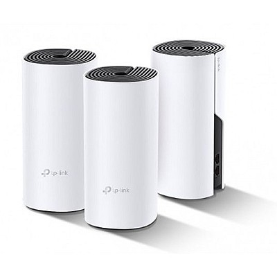 Image TP-LINK Deco P9(3-pack) AC1200 Whole-Home Hybrid Mesh Wi-Fi System with Powerline