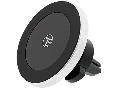 Suport magnetic, cu incarcare wireless, Qi, WCC2, Input port=Micro-USB, Tellur Black  TLL171081