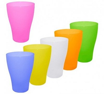 Image 167206 Set pahare din plastic 0.25 l (6 buc) Aleana