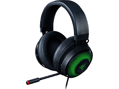 Image Headphone RAZER Kraken Ultimate USB / Gaming Headset, Retractable Unidirectional Microphone with Active noise-canceling microphone, 7.1 Surround Sound