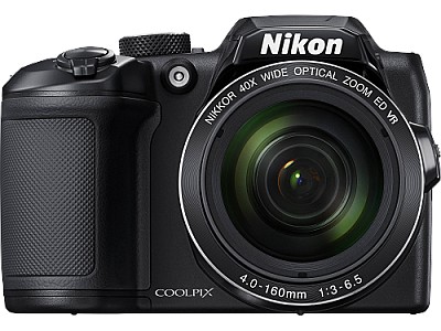 Coolpix B500 Black 16,1 MPx; BI* CMOS 1/2,3";  22,5-900 / 40x up to 80x(Dynamic Fine Zoom); F3,0-6,5; ISO 6400; 7,4 fps shooting; Ролик выбора режимов